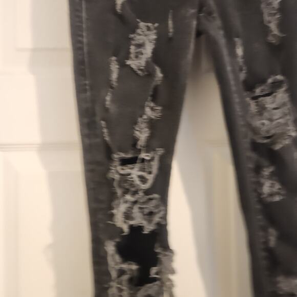 True Religion Skinny Jeans 25 Black - Picture 4 of 10